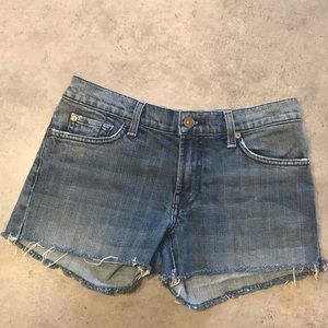 ⭐️7 for all mankind Cut off Jean shorts size 30